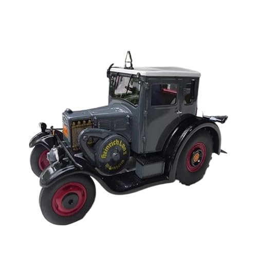 Mini Auto Spielzeug 1:24 Für Lanz Eibulldog Mit Kabine Simulation Harz Auto Modell Spielzeug Dekoration Zeigen Und Beobachten Wohnkultur(Black) von CYQOCD