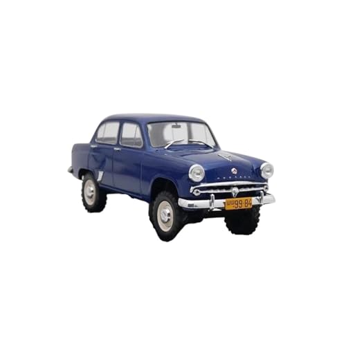 Mini Auto Spielzeug 1:24 Für Muscovite 410 High Simulation Miniature Alloy Car Modell Scale Simulation Auto Blau Wohnkultur von CYQOCD