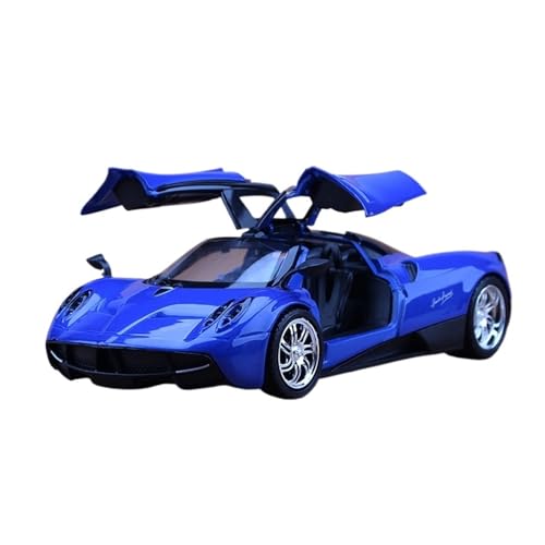 Mini Auto Spielzeug 1:24 Für Pagani Auto Fengshen Huaya Zongta F Maßstab Legierung Modell Spielzeugauto Innenornamente Wohnkultur(Blue) von CYQOCD