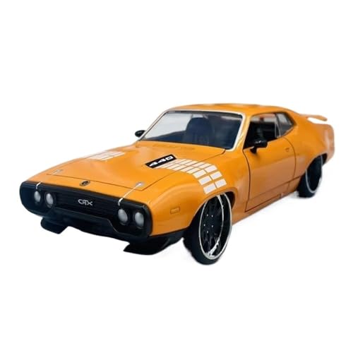Mini Auto Spielzeug 1:24 Für Plymouth GTX Legierung Auto Spielzeug Modell Maßstab Retro Sammleredition Fahrzeugdekoration Wohnkultur von CYQOCD
