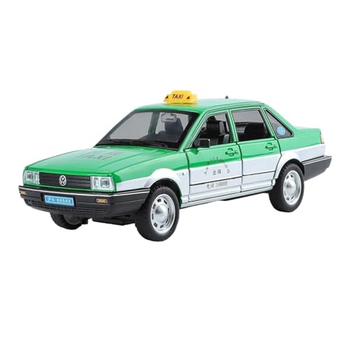 Mini Auto Spielzeug 1:24 Für Santana Taxi Maßstab Legierung Modell Auto Sound Und Licht Spielzeug Geben Freund Souvenir Wohnkultur von CYQOCD