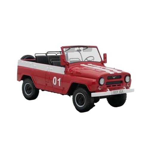 Mini Auto Spielzeug 1:24 Für UAZ 469B VAZ Cabrio Geländewagen Legierung Automodell Metall Fahrzeug Urlaubssouvenir Wohnkultur von CYQOCD