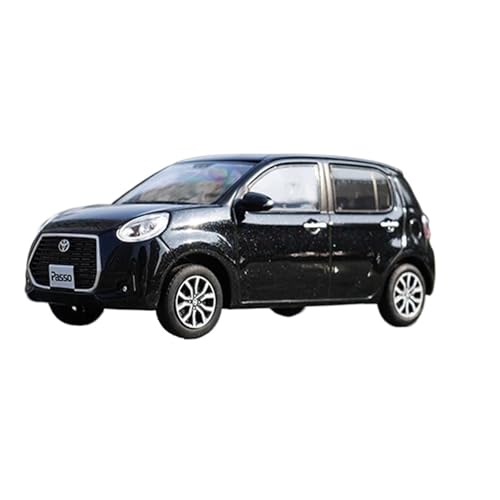 Mini Auto Spielzeug 1:30 Für Toyota'S Passo Multicolor Legierung Auto Modell Metall Spielzeug Für Sammlung Home Display Wohnkultur(Black) von CYQOCD