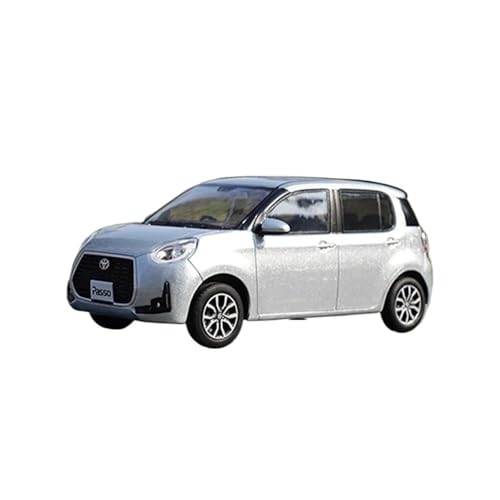 Mini Auto Spielzeug 1:30 Für Toyota'S Passo Multicolor Legierung Auto Modell Metall Spielzeug Für Sammlung Home Display Wohnkultur(White) von CYQOCD