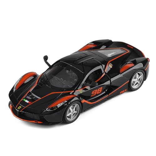 Mini Auto Spielzeug 1:32 Für Ferrari Rafael Maßstab Legierung Automodell Mit Sound Und Licht Pullback-Funktion Sammlung Wohnkultur(Black) von CYQOCD