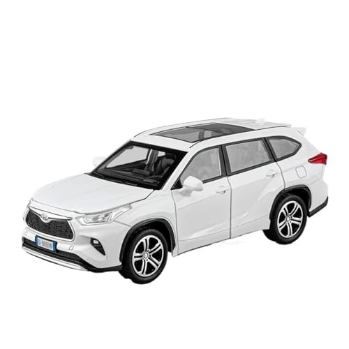 Mini Auto Spielzeug 1:32 Für Highlander 2023 SUV Legierung Modell Auto Spielzeug Druckguss Pull Back Sound Und Licht Auto Spielzeug Wohnkultur von CYQOCD