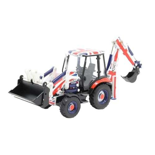 Mini Auto Spielzeug 1:32 Für Jack JCB 3CX Baggerlader Modell Erwachsene BAU Sammlung Spielzeug Display Wohnkultur von CYQOCD