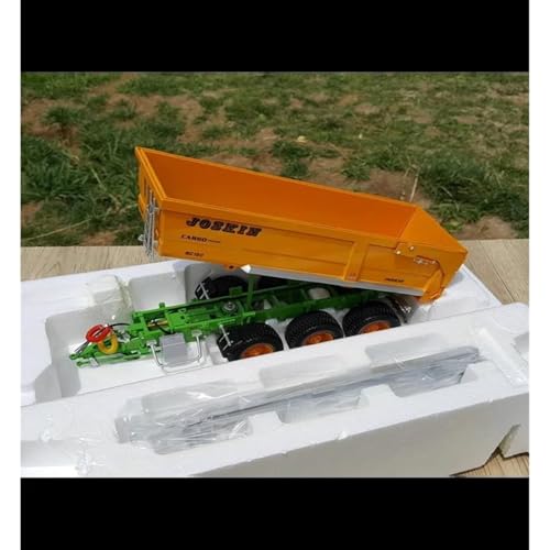 Mini Auto Spielzeug 1:32 Für Joskin Trans Cargo 7500 Traktor Abschleppen Dump LKW Legierung Engineering Auto Modell Souvenir Wohnkultur von CYQOCD