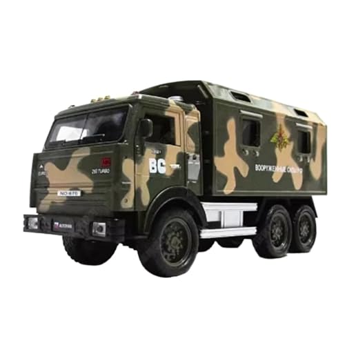 Mini Auto Spielzeug 1:32 Für Militär-LKW-Legierung Simulation Modell Transportfahrzeug Enthusiasten Display Metall Ornamente Wohnkultur(Green) von CYQOCD