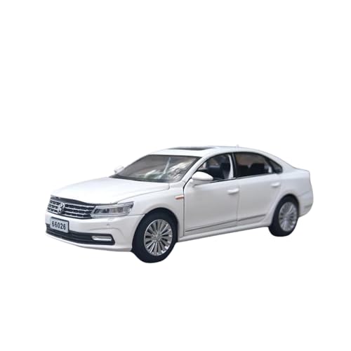 Mini Auto Spielzeug 1:32 Für Passat Maßstab Legierung Modell Auto Druckguss Spielzeug Sound Und Licht Zu Freunde Und Familie Zeigen Wohnkultur(White) von CYQOCD