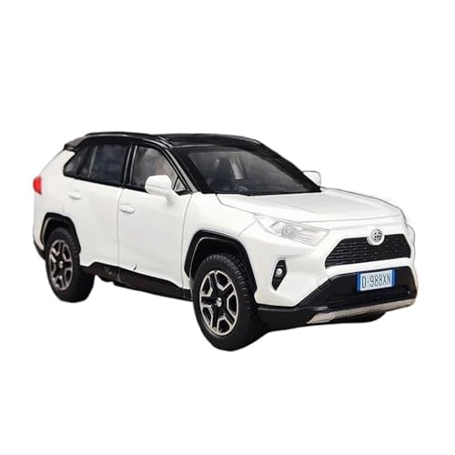 Mini Auto Spielzeug 1:32 Für RAV4 SUV 2023 Legierung Modell Auto Spielzeug Druckguss Sound Und Licht Pull Back Enthusiasten Sammlung Wohnkultur von CYQOCD