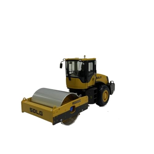 Mini Auto Spielzeug 1:35 Für Lingong RS8220 Einzelne Stahlradwalze Komatsu Maschinenbaufahrzeug-Legierungsmodell Wohnkultur von CYQOCD