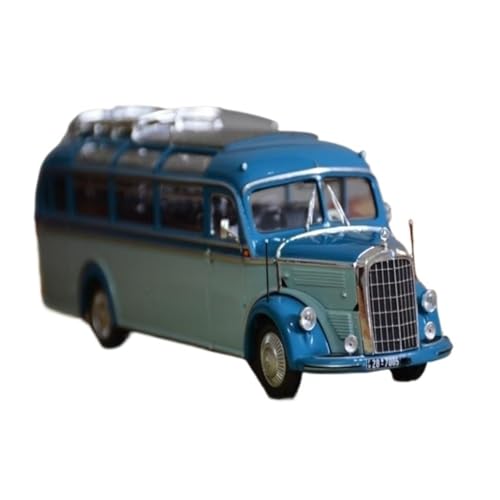 Mini Auto Spielzeug 1:43 Für 3500 Bus-Legierungsmodell Blaues Druckgussfahrzeug Für Autoliebhaber Und Bus-Autofans Sammlung Wohnkultur von CYQOCD