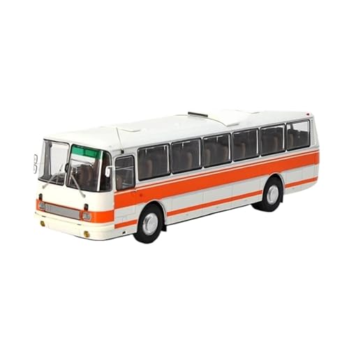 Mini Auto Spielzeug 1:43 Für 699 City Bus Druckgusslegierung Autos Modell Nostalgie Klassiker Souvenir Geschenke Statisches Spielzeug Wohnkultur(Orange) von CYQOCD