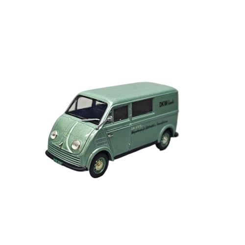 Mini Auto Spielzeug 1:43 Für Atlas Verlag DKW Kombi Statisches Druckguss-Legierungsspielzeugautomodell Reisespielmodell Grün Wohnkultur von CYQOCD