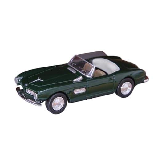 Mini Auto Spielzeug 1:43 Für BMW 507 Cabrio Sportwagen Grün Legierung Dekoriert Auto Modell Display Stand Ornament Wohnkultur von CYQOCD