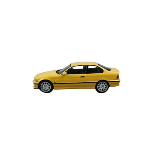 Mini Auto Spielzeug 1:43 Für BMW E36 Coupé M3 1999 Gelb Legierung Limousine Auto Modell Display Dekoration Reise Spielzeug Wohnkultur von CYQOCD