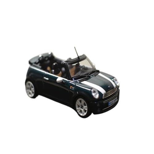 Mini Auto Spielzeug 1:43 Für BMW Mini Cooper R52 Cabrio Retro Modell Display Stand Kunstwerk Display Dekoration Wohnkultur von CYQOCD