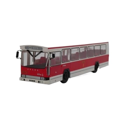 Mini Auto Spielzeug 1:43 Für Berliet PR100 1973 Bus Oldtimer Modell Mini Fahrzeug Spielzeug Outdoor Spielen Rot Weiß Wohnkultur von CYQOCD