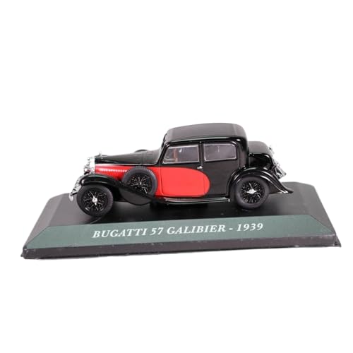 Mini Auto Spielzeug 1:43 Für Bugatti 57 Galibier 1939 Oldtimer Schwarz Legierung Automodell Druckguss Fahrzeug Retro Dekor Wohnkultur Mini Auto Spielzeug 1:43 Für Bugatti 57 Galibier 1939 Oldtimer Schwarz Legierung Automodell Druckguss Fahrzeug Retro Dekor Wohnkultur von CYQOCD