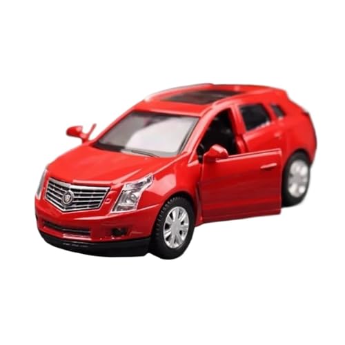 Mini Auto Spielzeug 1:43 Für Cadi SRX Limousine Statische Legierung Automodell Rote Ornamente Szenensimulation Spielfahrzeug Wohnkultur von CYQOCD