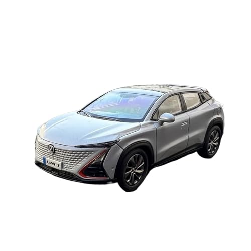 Mini Auto Spielzeug 1:43 Für Changan Uni-T Metall-Automodell Im Maßstab 1:43 Simulationsmodell Innenraumdekorationssammlung Wohnkultur(Gray A) von CYQOCD