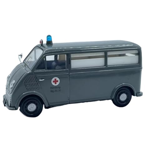 Mini Auto Spielzeug 1:43 Für DKW Schnellaster Bus Druckgusslegierung Automodell Kastenwagen Dampfbetriebenes Auto Sammlerstück Wohnkultur von CYQOCD