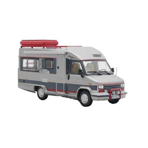 Mini Auto Spielzeug 1:43 Für Dethleffs Globetrotter CD S 1986 Wohnmobil Legierung Auto Modell Reise Fahrzeug Display Wohnkultur von CYQOCD