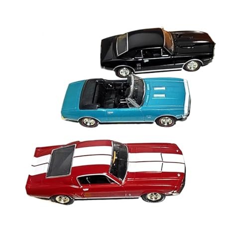 Mini Auto Spielzeug 1:43 Für Dreiteiliges Muscle-Car-Set Aus Legierung Ideales Geschenkset Für Muscle-Car-Fans (selten) Wohnkultur von CYQOCD