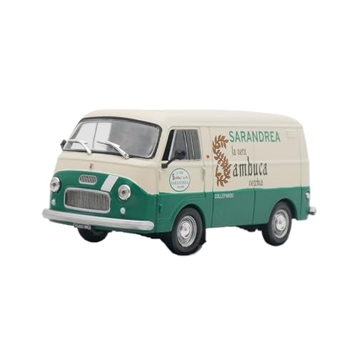 Mini Auto Spielzeug 1:43 Für FIAT 1100T Sarandrea 1964 Van Werbefahrzeug Simulation Miniatur Legierung Automodell Spielzeug Wohnkultur von CYQOCD