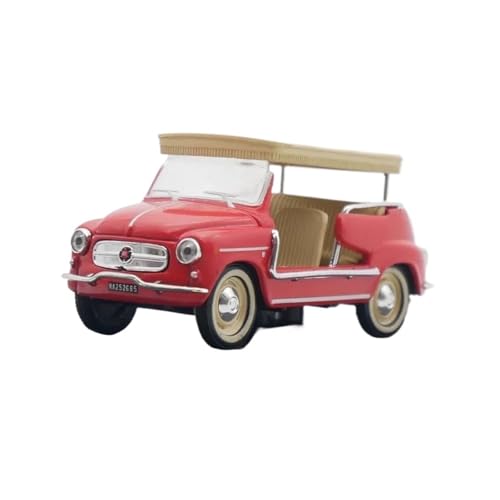 Mini Auto Spielzeug 1:43 Für FIAT 600 Jolly Capri 1966 Taxi Auto Statische Legierung Modell Reise Spielzeug Geburtstag Party Favor Wohnkultur von CYQOCD