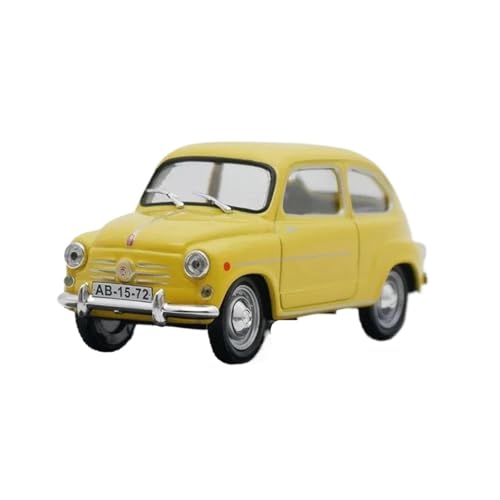Mini Auto Spielzeug 1:43 Für FIAT 600 Simulation Diecast Spielzeugauto Legierung Modell Gelb Innenraum Fahrzeug Liebhaber Spielzeug Wohnkultur Mini Auto Spielzeug 1:43 Für FIAT 600 Simulation Diecast Spielzeugauto Legierung Modell Gelb Innenraum Fahrzeug Liebhaber Spielzeug Wohnkultur von CYQOCD