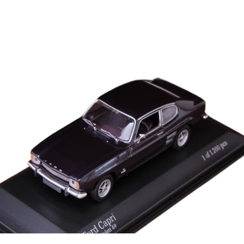 Mini Auto Spielzeug 1:43 Für Ford Capri 1969 Sportwagen Schwarze Legierung Klassischer Stil Sammlerlimousine Handwerk Display Wohnkultur Mini Auto Spielzeug 1:43 Für Ford Capri 1969 Sportwagen Schwarze Legierung Klassischer Stil Sammlerlimousine Handwerk Display Wohnkultur von CYQOCD