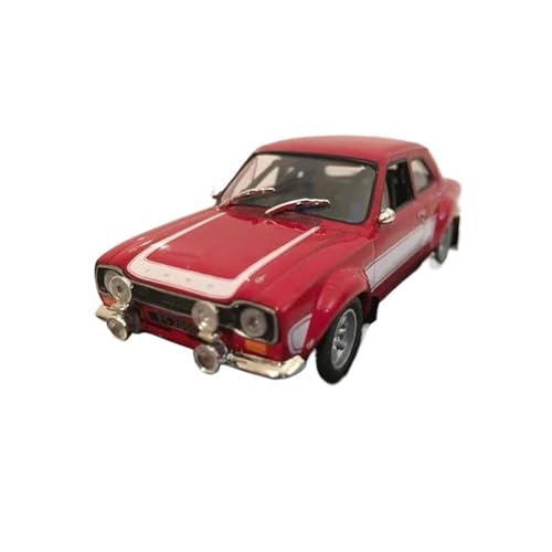 Mini Auto Spielzeug 1:43 Für Ford Escort RS 2000 MKi 1974 Rot Dunkelrot Legierung Auto Statische Auto Enthusiasten Sammlung Wohnkultur von CYQOCD