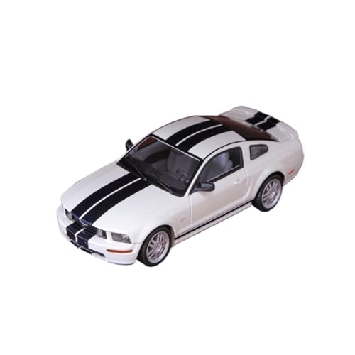 Mini Auto Spielzeug 1:43 Für Ford Mustang GT 2005 Performance-Sportwagen Weißes Legierungsauto Druckguss-Spielzeugmodell Wohnkultur von CYQOCD