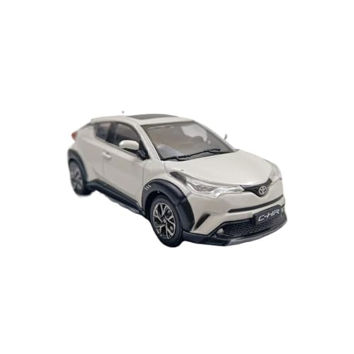 Mini Auto Spielzeug 1:43 Für GAC Toyota C-HR Multicolor Legierung Limousine Display Modell Mini Auto Modell Sammlerstücke Fahrzeuge Wohnkultur(White) von CYQOCD