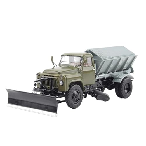 Mini Auto Spielzeug 1:43 Für GAZ Pr-53 (52) Sandstreu-Schneepflug-LKW Druckguss-Spielzeug Legierung Statisches Auto Modell Ornamente Wohnkultur von CYQOCD