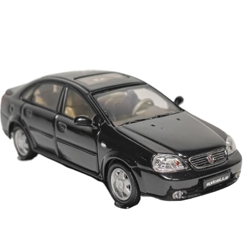 Mini Auto Spielzeug 1:43 Für GM Buick Excelle Black Vintage-Automodelle Aus Legierung Druckguss-Ausstellungsmodelle (dreitürig) Wohnkultur von CYQOCD