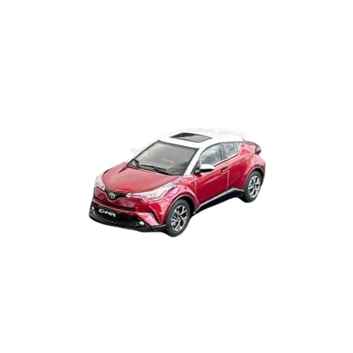 Mini Auto Spielzeug 1:43 Für Gac Toyota C-Hr Multicolor Legierung Auto Modell Statische Metall Display Modell Spielzeug Für Freunde Wohnkultur(Red A) von CYQOCD