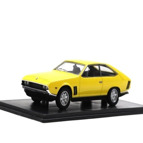 Mini Auto Spielzeug 1:43 Für ISO Rivolta Lele 1973 Gelbe Limousine Vintage Miniatur Auto Modell Maßstab Dekoration Wohnkultur Mini Auto Spielzeug 1:43 Für ISO Rivolta Lele 1973 Gelbe Limousine Vintage Miniatur Auto Modell Maßstab Dekoration Wohnkultur von CYQOCD