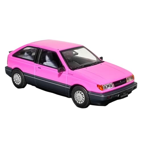 Mini Auto Spielzeug 1:43 Für Isuzu-Gemini1500-C/C Legierungslimousine Sammlerfahrzeugmodelle Für Erwachsene Display (pink) Wohnkultur von CYQOCD