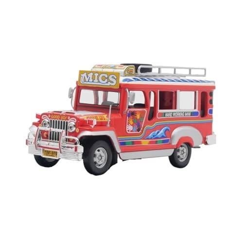 Mini Auto Spielzeug 1:43 Für Jeepney Manila 1980 Taxi Legierung Auto Modell Maßstab Fahrzeug Druckguss Ornament Displays Wohnkultur Mini Auto Spielzeug 1:43 Für Jeepney Manila 1980 Taxi Legierung Auto Modell Maßstab Fahrzeug Druckguss Ornament Displays Wohnkultur von CYQOCD