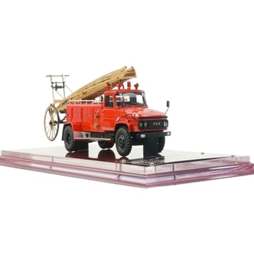 Mini Auto Spielzeug 1:43 Für Jiefang CA141 Leiter Feuer LKW ​​Harz Modell Feuer Rettungs Souvenir Desktop Display Wohnkultur von CYQOCD