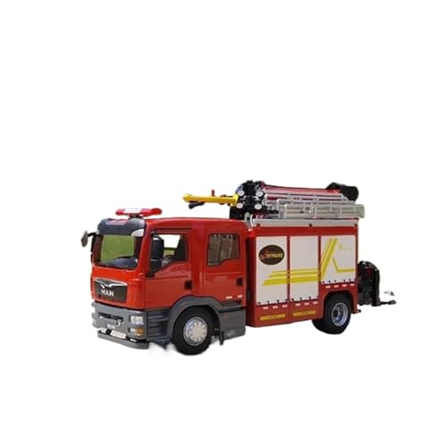 Mini Auto Spielzeug 1:43 Für Jietong JP32 Leiterfeuerwehrauto Hochsprüh-Hauptkampffeuerwehrauto Legierungsmodell Sammlerstück Wohnkultur von CYQOCD