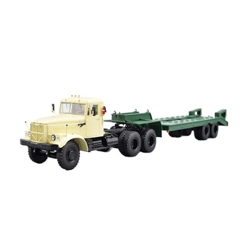 Mini Auto Spielzeug 1:43 Für KRAZ-258 Sowjetischer Schwertraktor CHMZAP-5523 Tieflader-Sattelauflieger SSM7070 Wohnkultur Mini Auto Spielzeug 1:43 Für KRAZ-258 Sowjetischer Schwertraktor CHMZAP-5523 Tieflader-Sattelauflieger SSM7070 Wohnkultur von CYQOCD