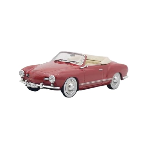 Mini Auto Spielzeug 1:43 Für Karmann GHIA 1957 Cabrio Auto Legierung Modell Statische Display Dekoration Modell Sammlung Spielzeug Wohnkultur von CYQOCD