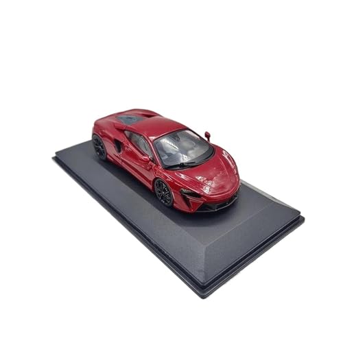 Mini Auto Spielzeug 1:43 Für LT Artura 765 Supercar Automodell Spielzeug Für Erwachsene Souvenirsammlung Statische Anzeige Grün Wohnkultur(Red) von CYQOCD