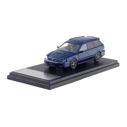 Mini Auto Spielzeug 1:43 Für Legacy Touring Wagon Blitzen (2002) Harz Auto Modell Statische Skala Auto Dekoration Wohnkultur(Blue) von CYQOCD
