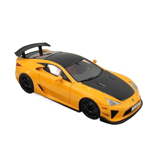 Mini Auto Spielzeug 1:43 Für Lexus LFA Supersportwagen Harz Automodell Gelb Und Schwarz Supersportwagen Ornamente Dekoration Wohnkultur Mini Auto Spielzeug 1:43 Für Lexus LFA Supersportwagen Harz Automodell Gelb Und Schwarz Supersportwagen Ornamente Dekoration Wohnkultur von CYQOCD