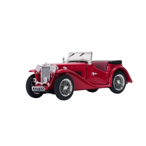 Mini Auto Spielzeug 1:43 Für MG MGTC Open Alloy Automodellsammlung Ornamente Souvenirs Druckguss-Spielzeug Für Erwachsene Wohnkultur von CYQOCD